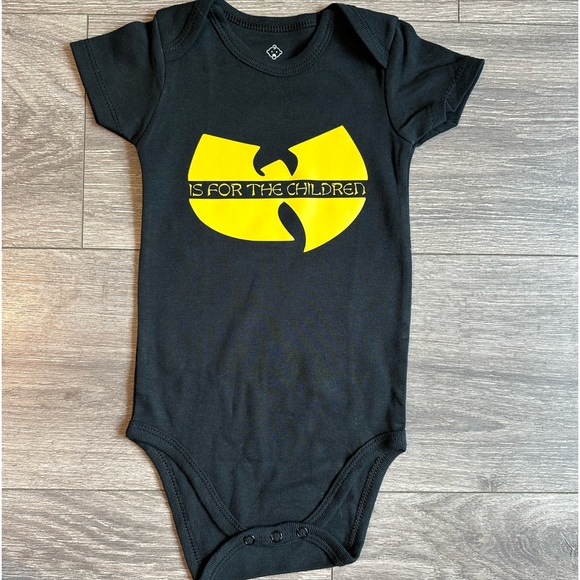✨ Wu-Tang Clan | Wu is for the Children | Onesie | Jumper | Creeper | One Piece✨ - Picture 1 of 2